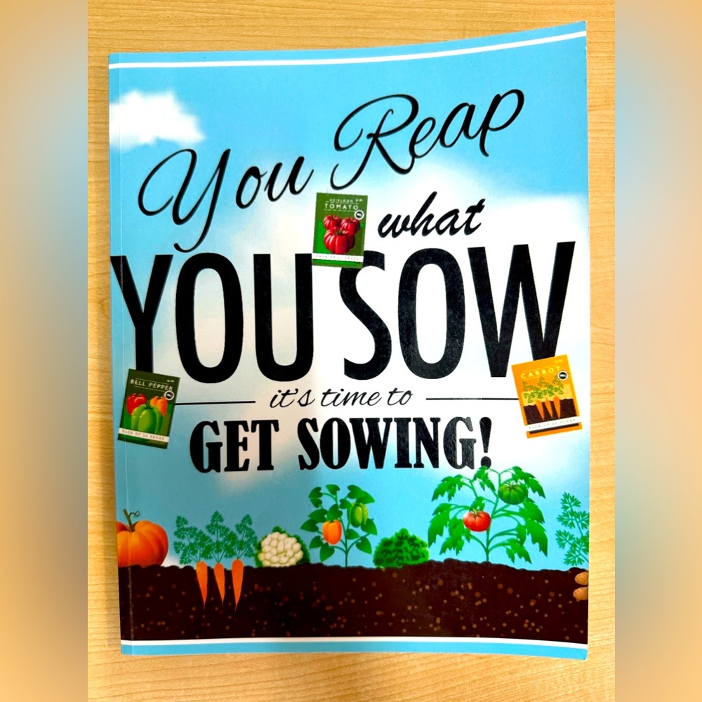 5/$20🛍️You Reap What You Sow Composition Book